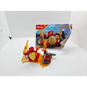 MEGA Construx Pokemon Charmeleon  Nearly Complete With Pokeball And Manual DYR76
